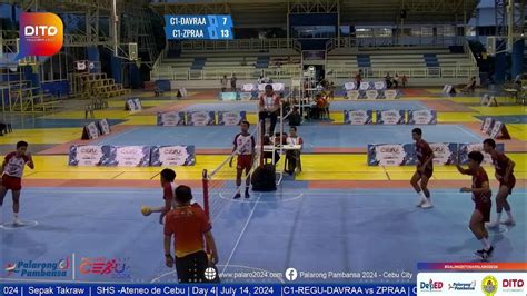 pambansang laro sepak takraw|Palarong Pambansa Day 4 .